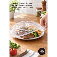 Yenilig 200 Adet Tencere ve Tabak Bonesi – Lastikli Tazeliği Koruyan Kapak, Saklama Kapağı, Plate Cover, Food Cover
