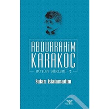 Altınordu Yayınları Suları Islatamadım - Bütün Şiirleri  3