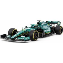 Halley Oyuncak RW5124 1:24 Aston Martin F1 Çek Bır.araba Lisanslı Metal Model Araba