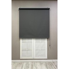 Stor Perde Ithal Mat Polyester P1090, Gri, 210 x 260