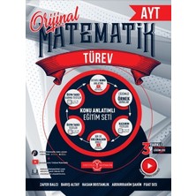 Orijinal Yayınları Ayt Matematik Türev Konu Anlatımlı