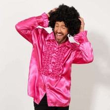 Birsence Siyah Renk Kıvırcık Afro Bonus Peruk