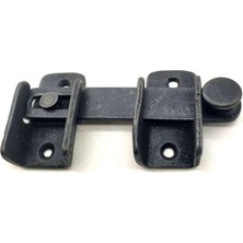 Birsence Antika Tarz Dekoratif Pirinç Kapı Mandalı - 57X115 Mm, Oksit
