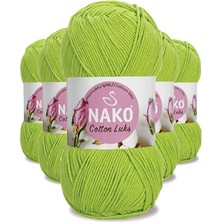 Birsence 5 Adet Cotton Lüks Yelek Tunik Kazak Bluz Hırka Ipi Yünü Fıstık Yeşili 97567