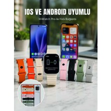 Birsence Akıllı Saat Bluetooth Arama Özellikli 7 Kordonlu Spor ve Günlük Kullanıma Uygun