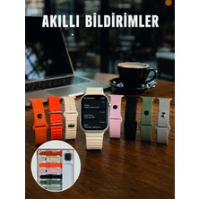 Birsence Dokunmatik Akıllı Saat Bluetooth Arama Sağlık Takipli 7 Değiştirilebilir Kordonlu Saat