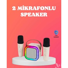 Birsence Bluetooth 5.0 Destekli Kablosuz Karaoke Hoparlör