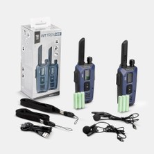 Forclaz USB Ile Şarj Edilebilen Walkie-Talkie Telsiz - 10 Km - Wt Trek 500