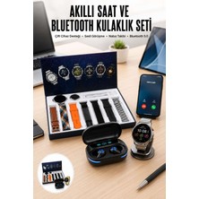 Birsence Gamer Oyuncu Seti Bluetooth Kulaklık Ucuz Kaliteli Yeni Nesil Akıllı Saat