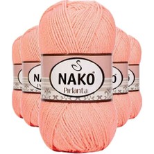 Birsence 5 Adet Pırlanta Amigurumi El Örgü Ipi Yünü Somon 3148