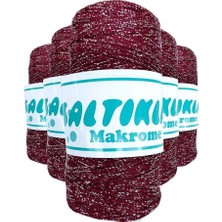 Birsence 5 Adet Polyester Simli Makrome Ipi SG-1560