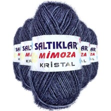Birsence 5 Adet Mimoza Kristal Işıltılı Şal Patik Yelek Ipi 36