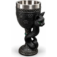 Epilons Kedi Figürlü 3D Paslanmaz Çelik Kadeh Bardak ALK6543