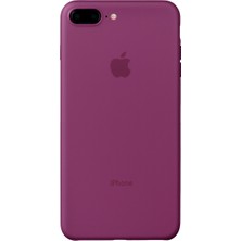 Bezos Apple iPhone 8 Plus Uyumlu Kılıf Pp Ultra Ince Kapak - Pembe