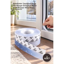 Yenilig 3 Adet Rüzgar Kesici Bant – Kendinden Yapışkanlı Kapı Altı Rüzgar Önleyici 5 Metre Draft Stopper Wind Seal