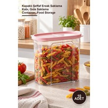 Yenilig 10 Adet 1.7 Litre Saklama Kabı – Kapaklı Şeffaf Erzak Saklama Kabı, Gıda Saklama Container, Food Storage
