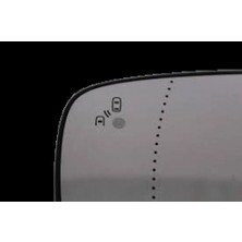Viewmax Renault Kadjar - Espace - Scenic 2013-2023 J9 Ayna Camı Sol Kör Nokta Uyarı Sistemli Isıtmalı Asferık (Oem No: 963669335R)