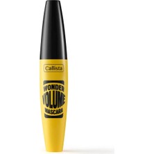 2 Adet Callista Wonder Volume Mascara Hacim ve Kıvırma Etkili Maskara Siyah 1 Adet