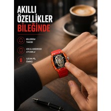Birsence Manyetik Şarjlı Akıllı Saat Ios Android Uyumlu Yeni Nesil