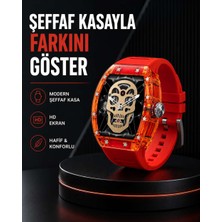 Birsence Geniş Ekranlı Akıllı Saat Şık ve Modern Tasarım Yeni Nesil