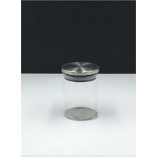 Birsence Metal Kapaklı Cam Baharatlık 6.5x8 cm ROYALEKS-KVN37