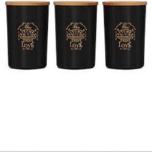 Pileli Store Elegant 3'lü 3 No Saklama Seti 24X14 ROYALEKS-İSR-5751