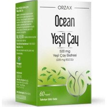 Ocean Yeşil Çay Ekstresi 500 Mg, 60 Kapsül