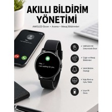 Birsence Akıllı Saat Çok Fonksiyonlu Sesli Görüşme Nfc Uyumlu Amoled Ekran Yeni Nesil