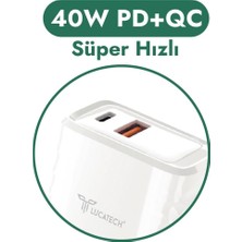 Store 40W Pd ve USB Turbo Şarj Adaptörü – Super Fast Hızlı Şarj