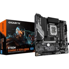 Store Anakart B760M Gamıng x Ddr4 Gen5 - 14. Nesil Intel Core Işlemcileri, 8+1+1 Fazlı Vrm, 3200 Mhz Ddr4, 2xpcıe 4.0 M.2, 2.5 Gbe Lan, USB 3.2 Gen 1'i Destekler
