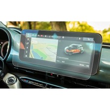 Store Fiat 500E ile Uyumlu 2021 2022 2023 2024 2025 2026 Modeller Navigasyon Multimedya Nano Ekran Koruyucu