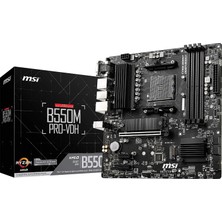 Store B550M Pro-Vdh Am4 Ddr4 4400(OC) HDMI Dp VGA M.2 Usb3.2 Matx Anakart