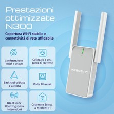 Store Buddy 4 N300 Menzil Genişletici Wi-Fi Mesh Repeater Range Extender Access Point KN-3211