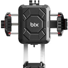 Store BMPH04 Ayna Bağlantılı 360° Ayarlanabilir Titreşim Önleyici Motosiklet & Bisiklet Telefon Tutucu