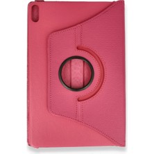 Store Huawei Honor Pad X8A Kılıf 360 Tablet Deri Kılıf - Pembe