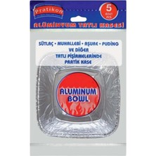 Store 5'li Alüminyum Tatlı Kase