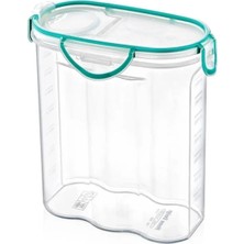 Store Kilitli Kapaklı Contalı Hava,su Sıvı Geçirmez 2,4 Litre Erzak Saklama KABI-SA590