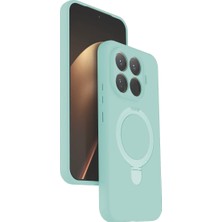 Store Xiaomi Mi 15T Pro Regal Magsafe Standlı Kapak - Su Yeşili