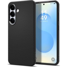 Store Galaxy S25 Plus ile Uyumlu Kılıf Liquid Air Matte Black - ACS08979