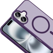 Store Apple iPhone 17 ile Uyumlu Kılıf Kablosuz Derin Mor Vulga Sert Kapak Orijinal (Apple iPhone 17 ile Uyumlu, Kablosuz Derin Mor)