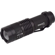 Store Pc-11 Tek Pilli Mini El Feneri Cree Q5 LED Zoomlu