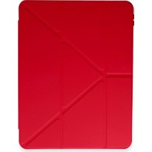Store Xiaomi Pad 6 Kılıf Kalemlikli Mars Tablet Kılıfı - Kırmızı
