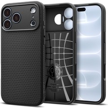 Store iPhone 18 Pro Max / 17 Pro Max ile Uyumlu Kılıf Liquid Air Matte Black - ACS09888