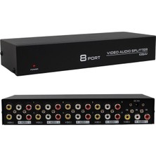 Store PM-4832 8 Port Video Stereo Audio Dağıtıcı Çoğaltıcı 1024X768-85HZ