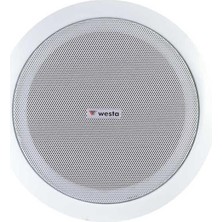 Store Westa 20 cm Trafolu 8 Inc Beyaz 30 Watt Alçıpan Hoparlör WS-2035T