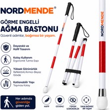 Store Ağma Bastonu – Hafif, Dayanıklı ve Ergonomik Tasarım,ağma Bastonu Kayar Uclu Reflektörlü
