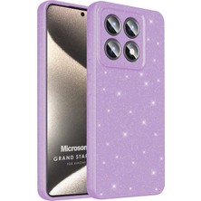 Store Xiaomi Mi 14T Için Kılıf Grand Stardust Lila [14T ile Uyumlu Kılıf - Lila]
