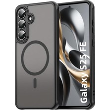 Store Samsung Galaxy S25 Fe Için Magsafe Ile Uyumlu Kılıf - Siyah