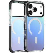Store Buff iPhone 17 Pro Max Kablosuz Şarj Uyumlu Radiant x Kılıf, Darbe Önleyici, Yumuşak, Tam Koruma, Sararma Önleyici Teknoloji (Siyah)