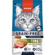Store Tahılsız Ton Balıklı Yetişkin Kedi Maması 1, 5 kg (Wanpy)